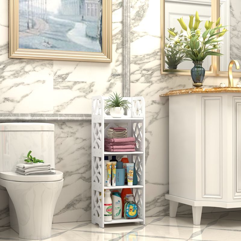 Bathroom side cabinet, bathroom standing cabinet, floor standing bathroom shelf, toilet side cabinet, narrow cabinet, toilet storage cabinet