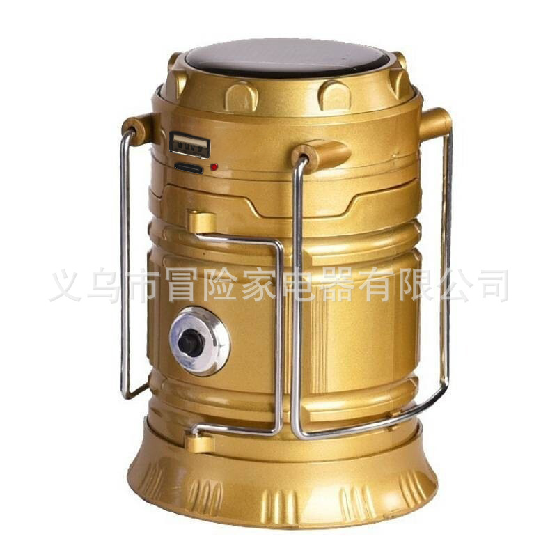 Hot selling solar powered horse light, outdoor ultra long endurance rechargeable work light, household handheld light, stretchable tent light