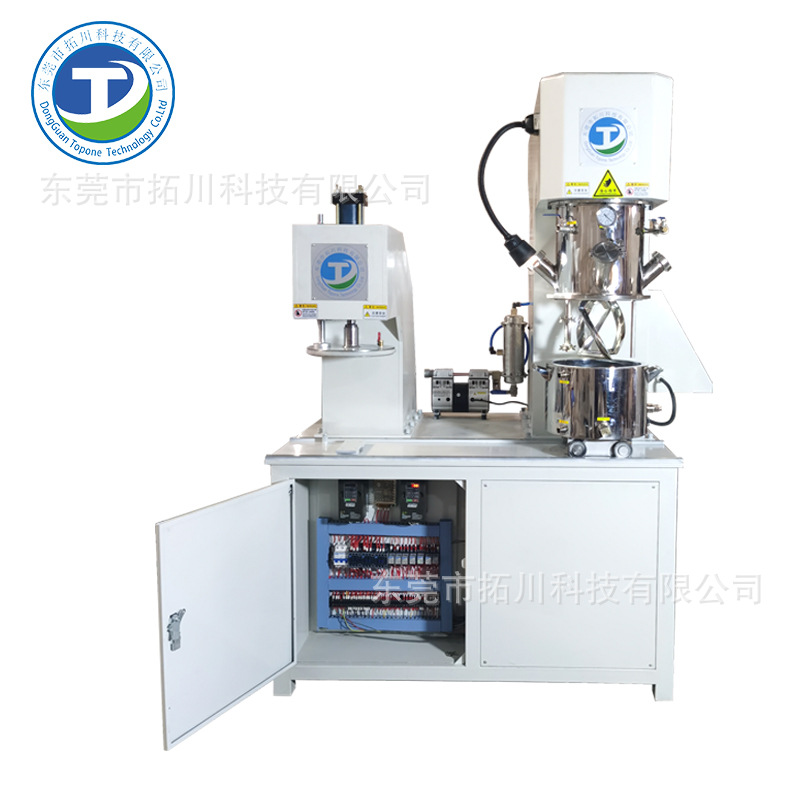 Double planetary mixer vacuum mixing can produce small sample solder paste epoxy resin laboratory press material
