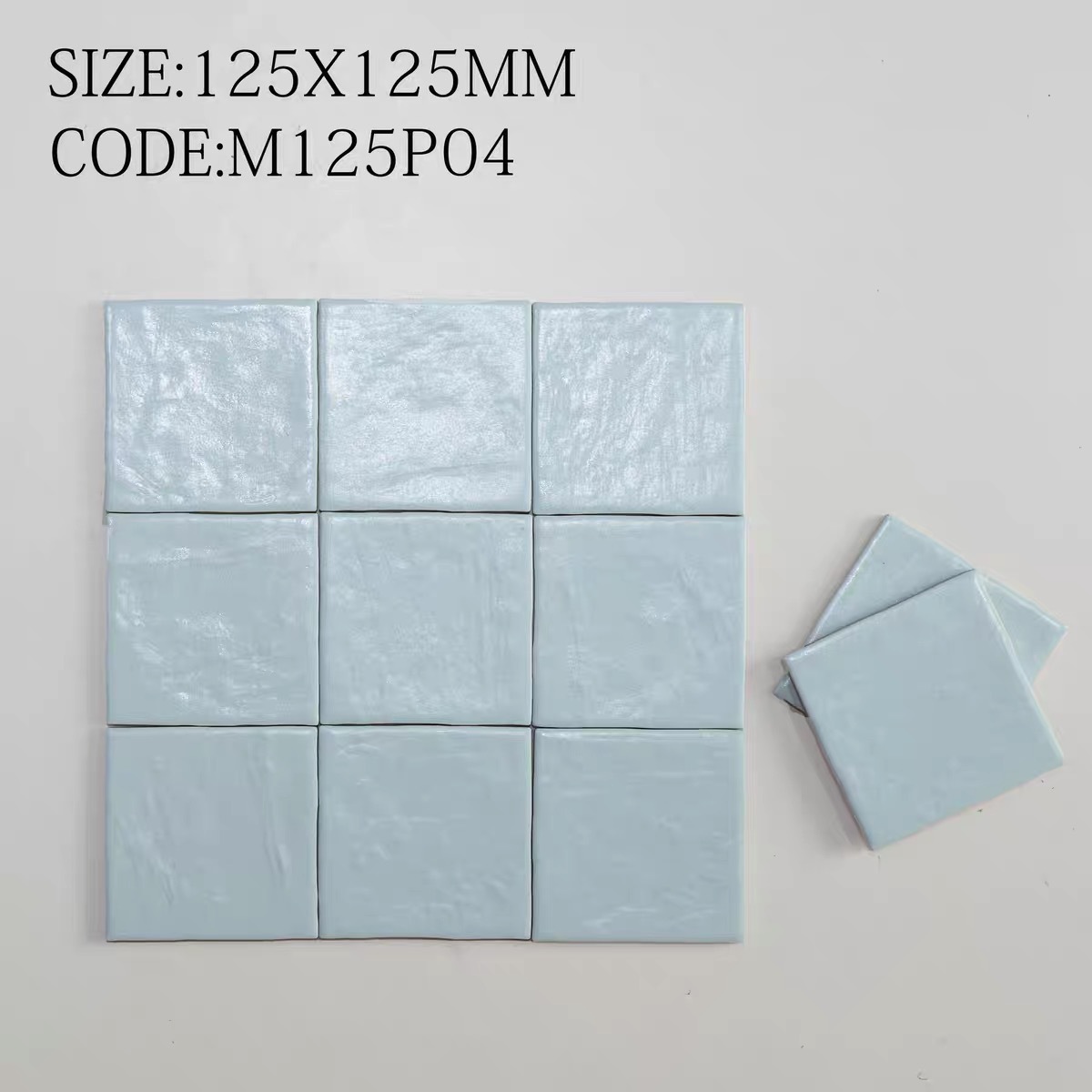 Nordic minimalist handmade ceramic tiles, pearl glazed ceramic tiles, shell gloss milky white bathroom kitchen wall tiles, dining table background wall