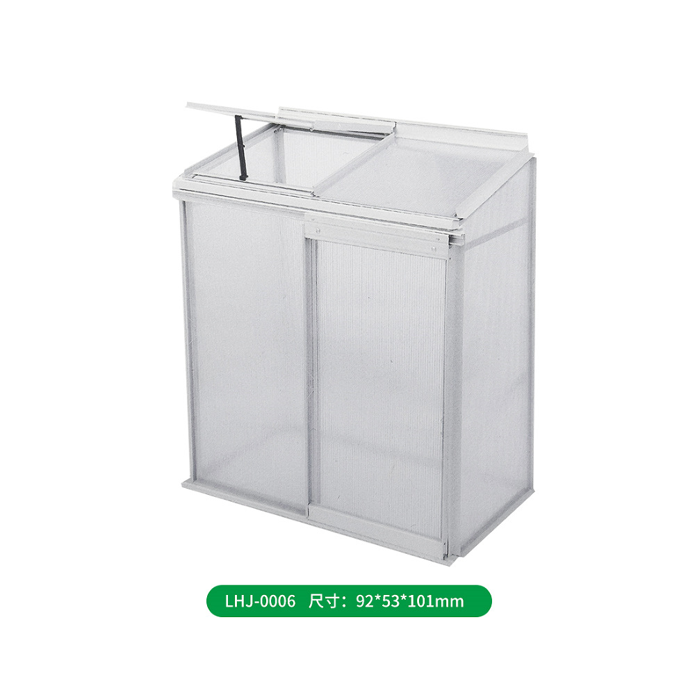 Household Greenhouse Flower House Assembled Walk in Mini Flower House Villa Type Single Aluminum Alloy Agricultural Warm House Wholesale