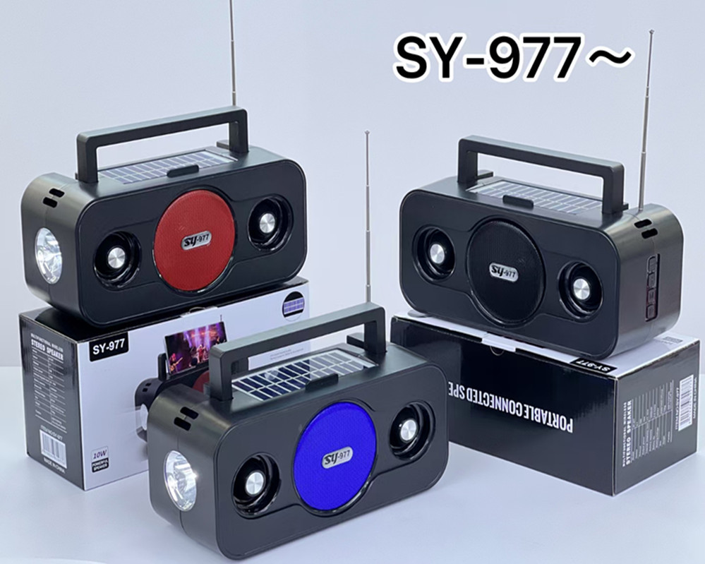 Портативная Bluetooth колонка с фонарем SY977