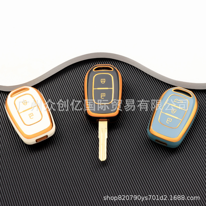 Подходит для Dongfeng Renault Kolejia прямой чехол для ключей eNorklebin EX1 nano BOX Koleo с пряжкой из ТПУ