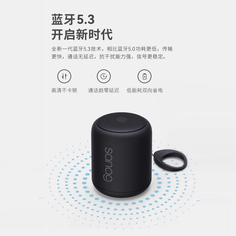 Портативная Bluetooth колонка Sanag X6S