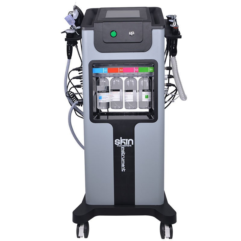 Многофункциональный аппарат для ухода за кожей лица Skin Instrument (10 в 1)