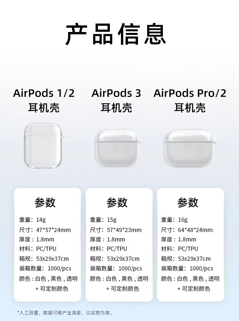 Suitable for Apple Pro2 earphone case electroplated soft shell earphone case suitable for AirPods 2 generation teddy bear pendant earphone case