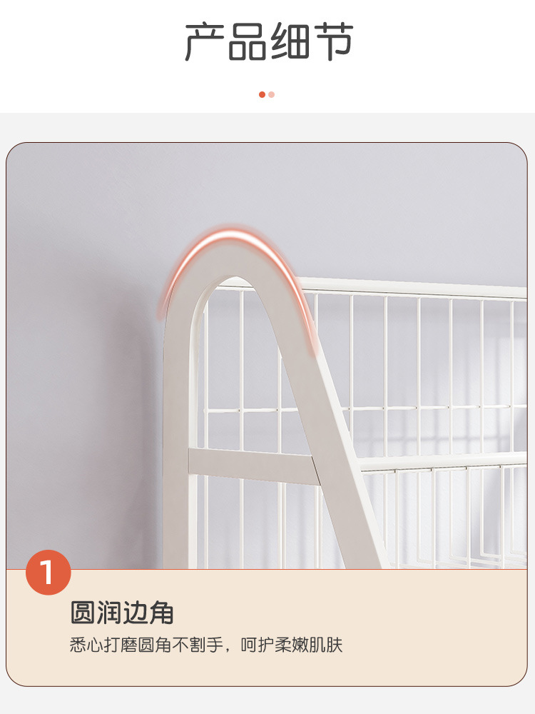 Strictly select children's bookshelf, home picture book reading area, mobile toy storage, simple baby bookshelf shelf, floor standing