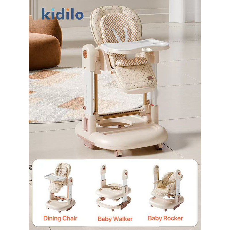 Складной многофункциональный стульчик для кормления KIDILO KD015