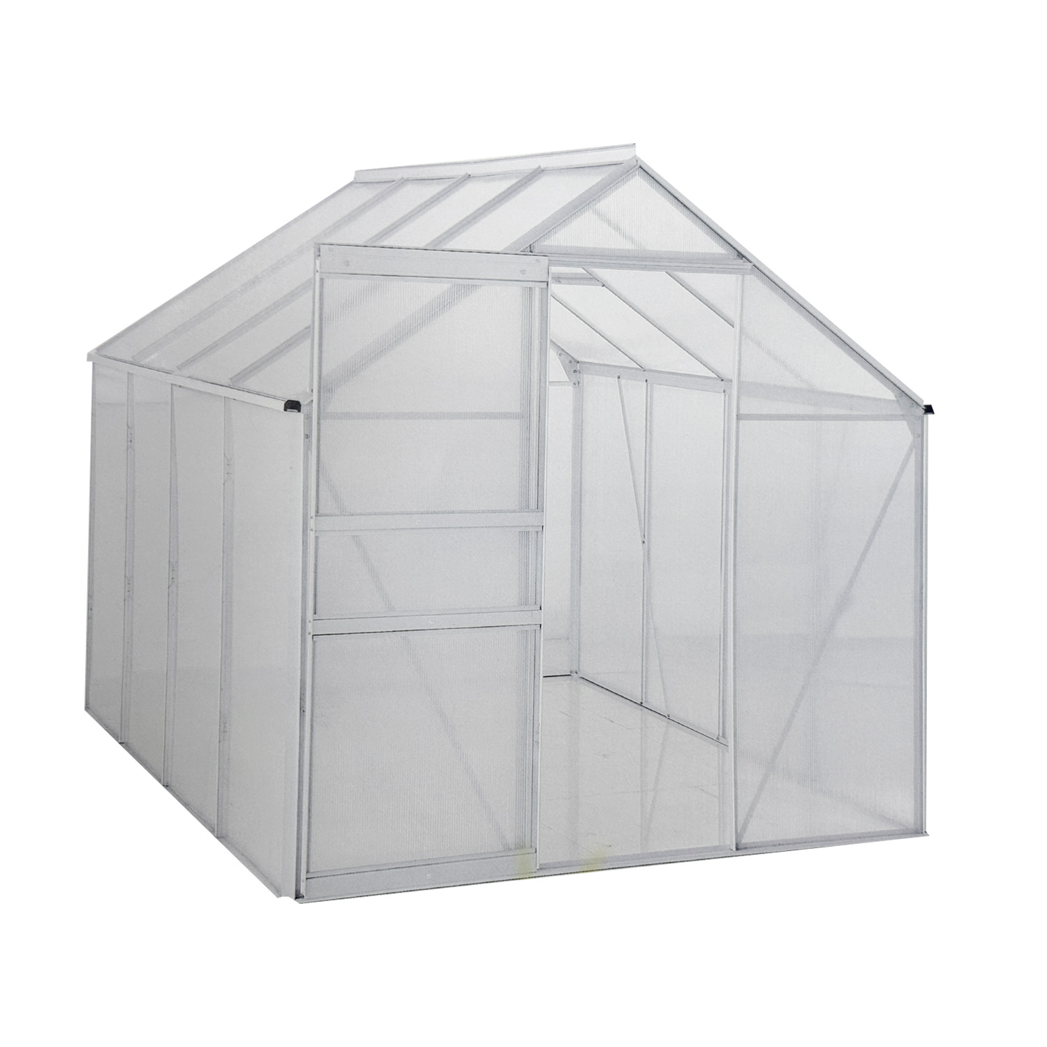 Household Greenhouse Flower House Assembled Walk in Mini Flower House Villa Type Single Aluminum Alloy Agricultural Warm House Wholesale
