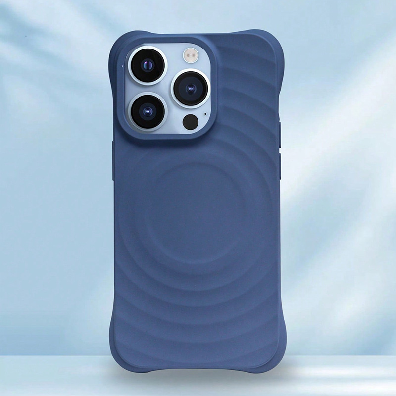 Apple 15 is suitable for iPhone 16 Pro with a liquid silicone phone protective case and 3D 3D creative design