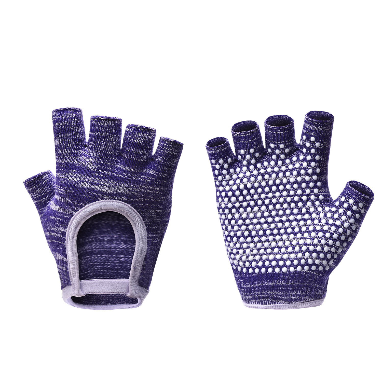 [Yoga Gloves B1] Half Finger Female Fitness Barbell Lifting Pot Equipment Cycling Road Bike Jumping Rope Badminton Cocoon Prevention
