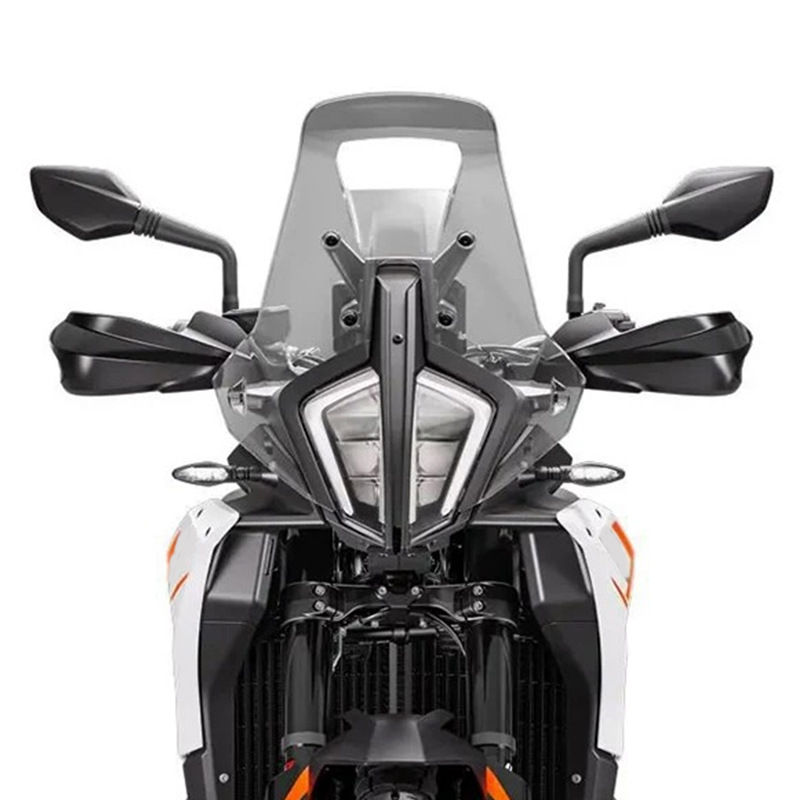 Подходит для модифицированного мотоцикла KTM 790 890 ADV 24-25 с усиленным передним лобовым стеклом, очками для лобового стекла