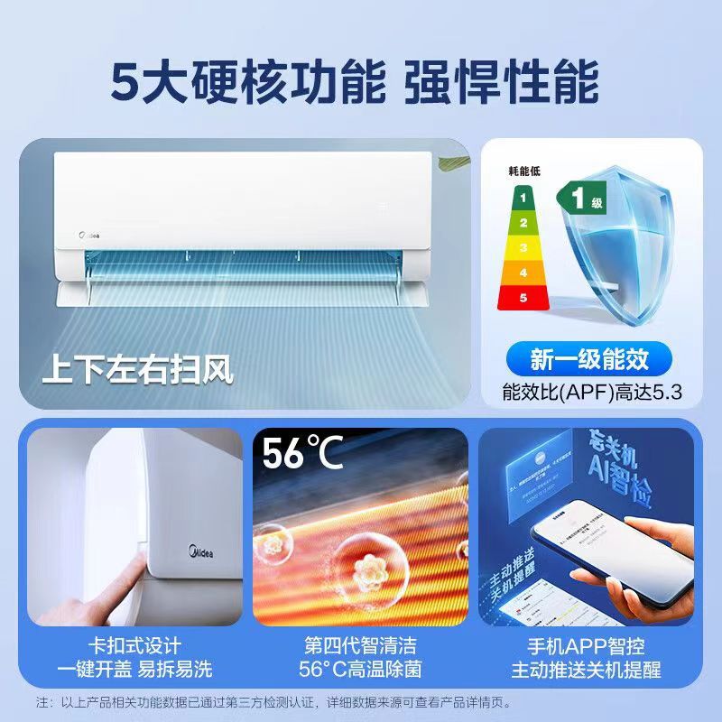 Инверторный сплит-кондиционер Midea Hualing KFR-35GW/N8KS1-1