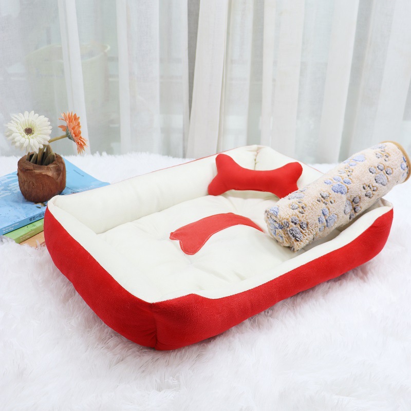 Doghouse Four Seasons Universal Cat Cushion Summer Teddy маленькая собака большая собака золотисто -ретривер