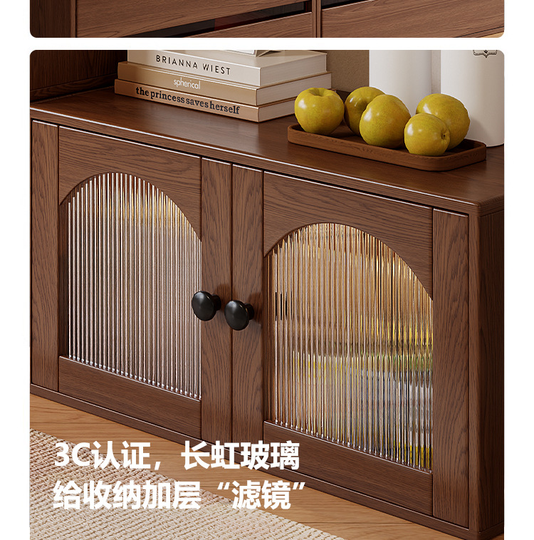 Модульный стеллаж-шкаф из массива дерева Chenjie Furniture