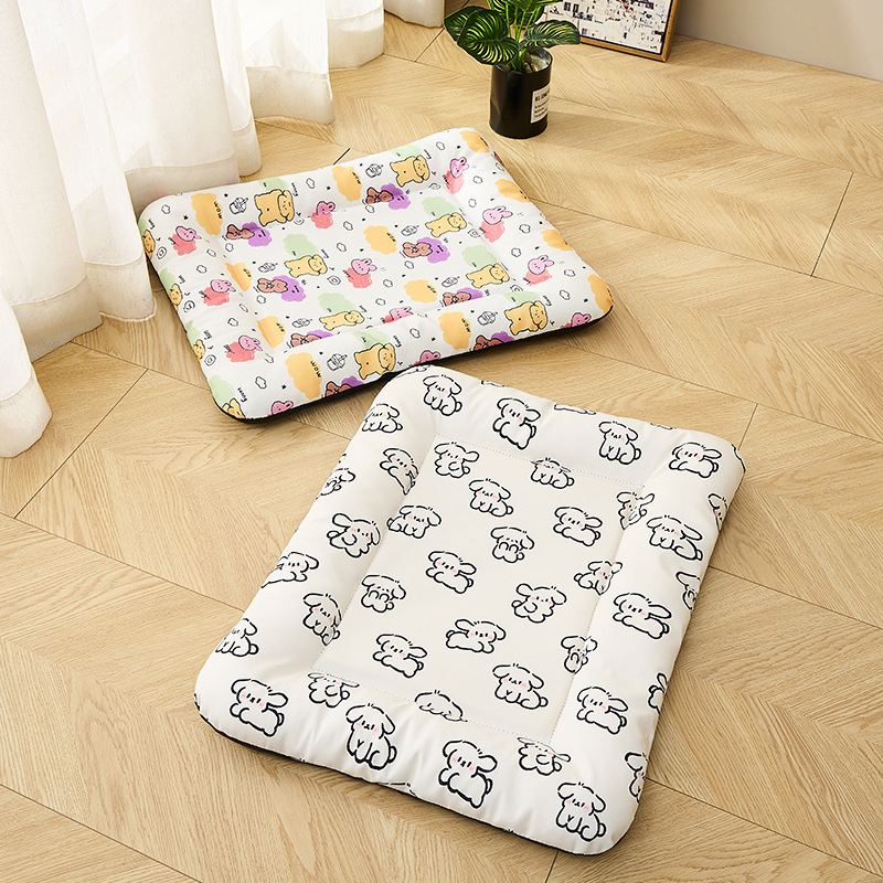 Новый собачий питомник Four Seasons Universal Pet Dog Питомник летний собак прохладный коврик Teddy Bichon Bear Corgi маленькая большая собака
