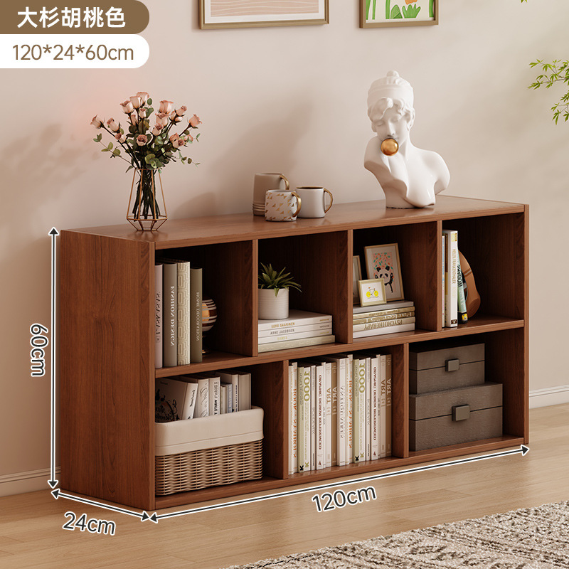 Стеллаж-книжный шкаф из массива дерева Yijiada