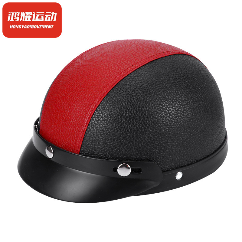 Half Helmet Summer Retro Lightweight Cycling Scoop Helmet Prince Bicycle Four Seasons Half Helmet Grey Breathable Men's and Women's Cycling Helmets