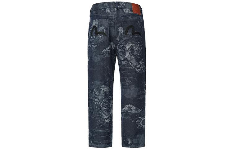 Мужские прямые джинсы EVISU