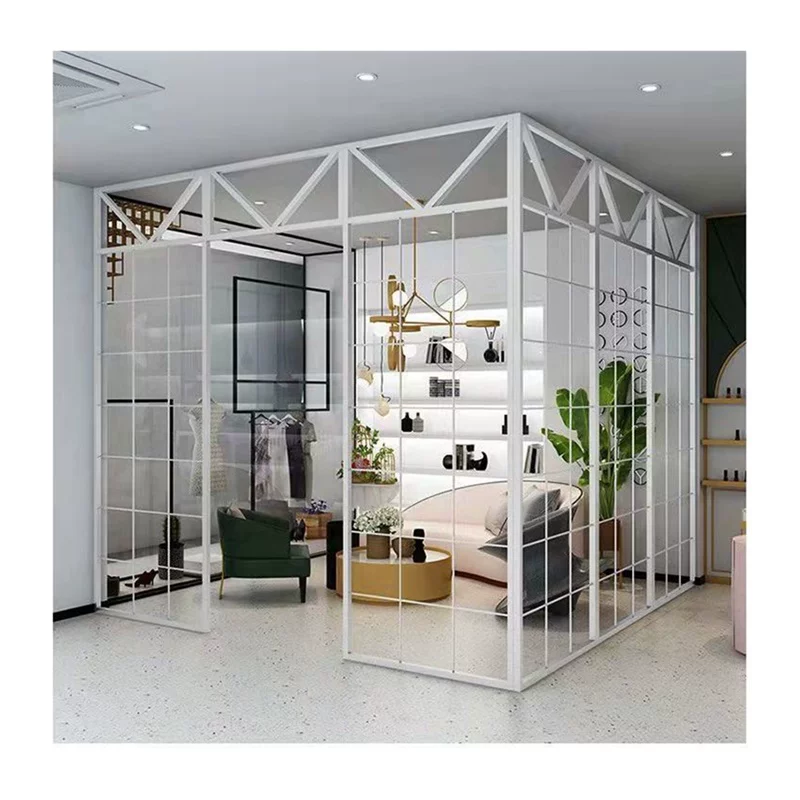 Screen partition, living room cover, home use, non perforated bedroom, curtain partition wall, office hollow entrance partition wall