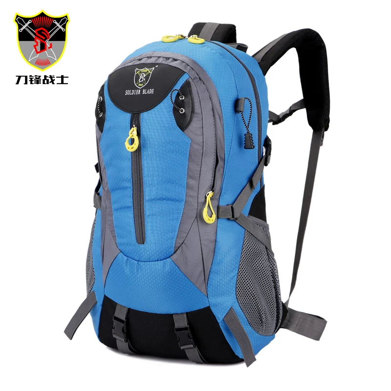 Outdoor leisure lightweight hiking backpack hiking bag 35L men's and women's multifunctional waterproof camping bag