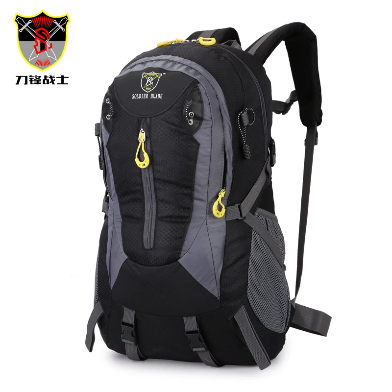 Outdoor leisure lightweight hiking backpack hiking bag 35L men's and women's multifunctional waterproof camping bag