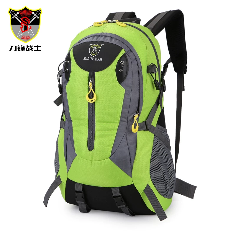 Outdoor leisure lightweight hiking backpack hiking bag 35L men's and women's multifunctional waterproof camping bag