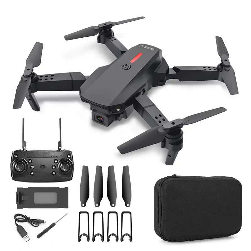 Folding Drone Aircraft obstacle avoidance folding dual lens high-definition aerial photography fishing dedicated unmanned aerial vehicle