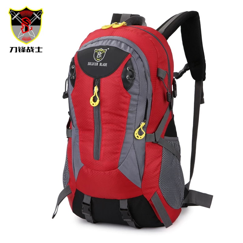 Outdoor leisure lightweight hiking backpack hiking bag 35L men's and women's multifunctional waterproof camping bag