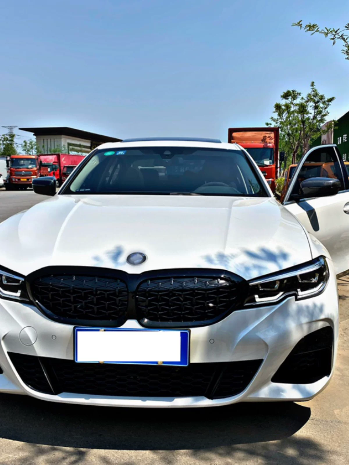 Применимо к BMW 3 Series E46E90F30F35G20G28 Модификация Manchuria Middle Network Meteor Gallery Modification Midno