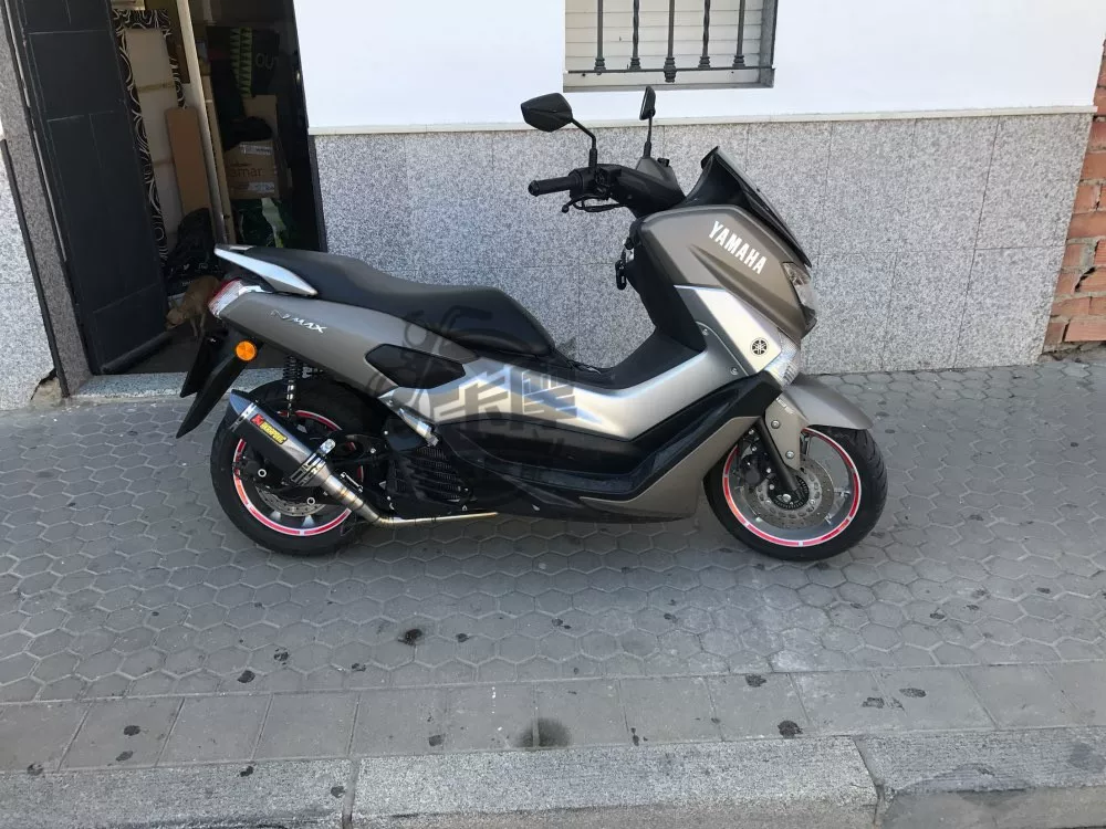 Подходит для мотоциклов, Thailand Yamaha NMAX155 Модифицированные аксессуары выхлопные из нержавеющей стали в передней части выхлопной трубы