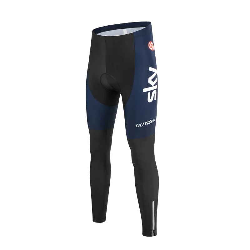 Sky cycling suit with long sleeves, men's slim fit mountain road bike, spring/summer/autumn cycling shirt, breathable and sun protection customization