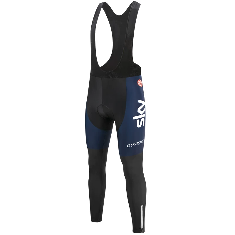 Sky cycling suit with long sleeves, men's slim fit mountain road bike, spring/summer/autumn cycling shirt, breathable and sun protection customization