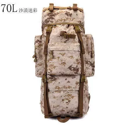 Extra large capacity backpack travel bag, men's tactical backpack, backpack, outdoor oversized travel mountaineering bag, waterproof