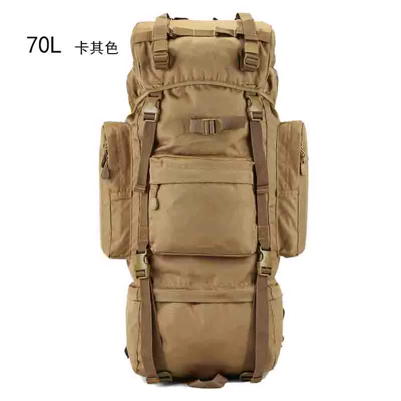 Extra large capacity backpack travel bag, men's tactical backpack, backpack, outdoor oversized travel mountaineering bag, waterproof