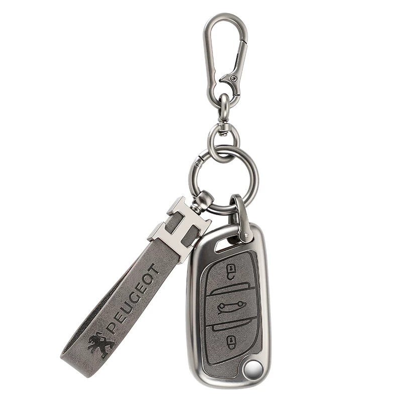 Применимо к обложке ключа Dongfeng Peugeot 308301408308S Auto 3008 Shell 2008 Logo 508 Package Buckle Classic