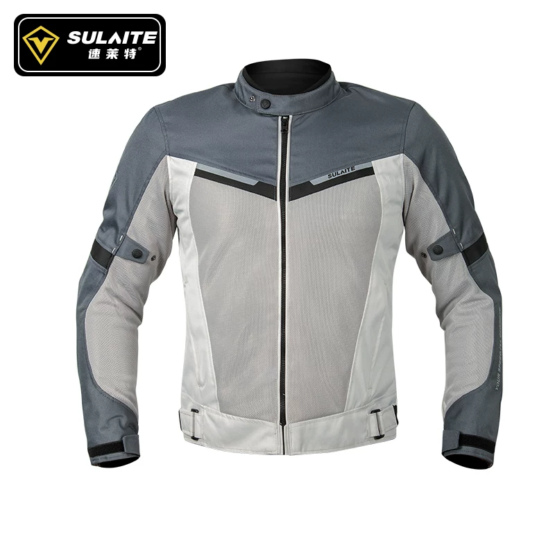 Cycling suit, motorcycle men's summer motorcycle rally suit, knight retro casual top, all season racing anti fall breathable