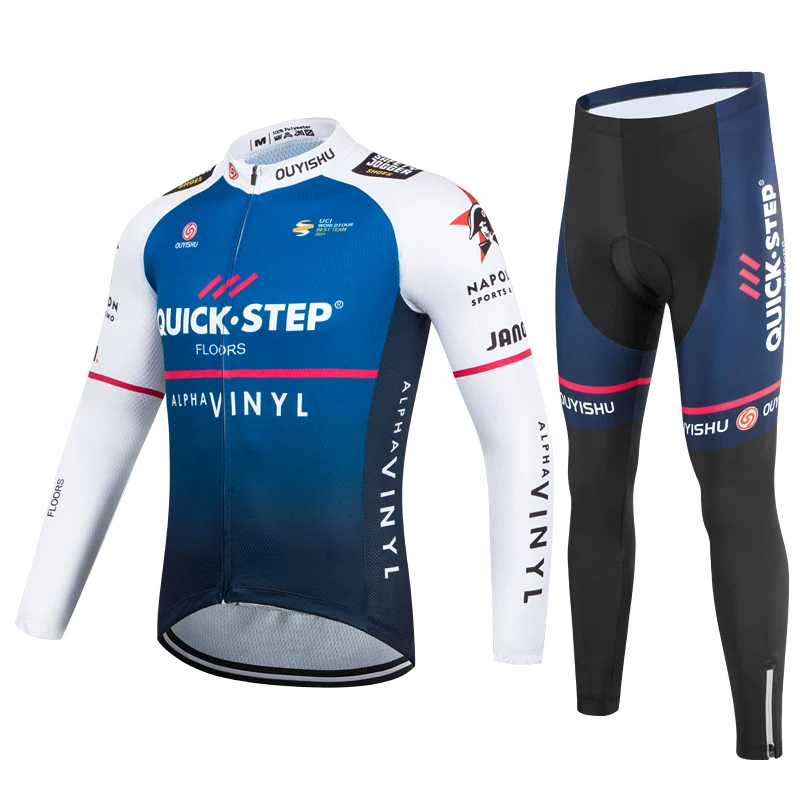 Sky cycling suit with long sleeves, men's slim fit mountain road bike, spring/summer/autumn cycling shirt, breathable and sun protection customization