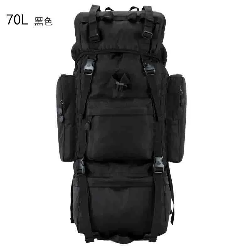 Extra large capacity backpack travel bag, men's tactical backpack, backpack, outdoor oversized travel mountaineering bag, waterproof