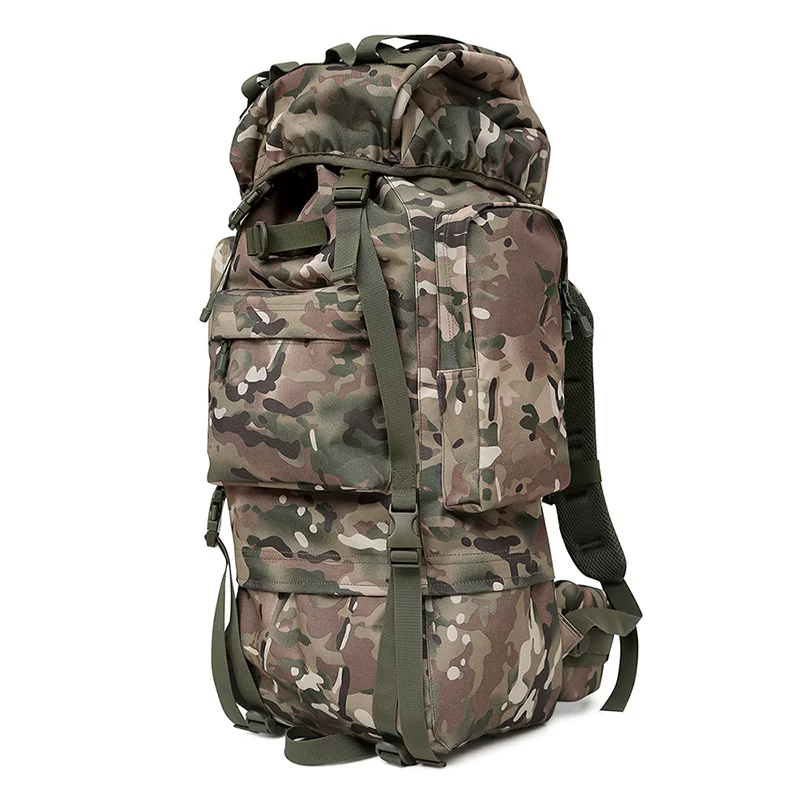 Extra large capacity backpack travel bag, men's tactical backpack, backpack, outdoor oversized travel mountaineering bag, waterproof