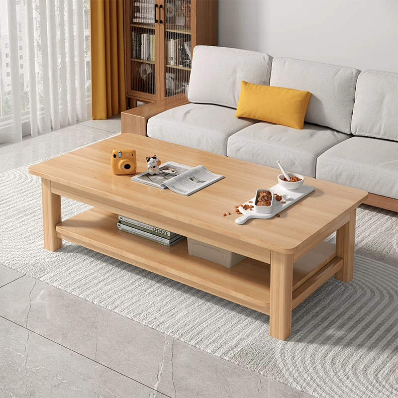 Simple Tea Table Coffee Show маленькая квартира гостиная, обготовленная с твердым деревом ноги маленький столик, роскошный современный минималистский