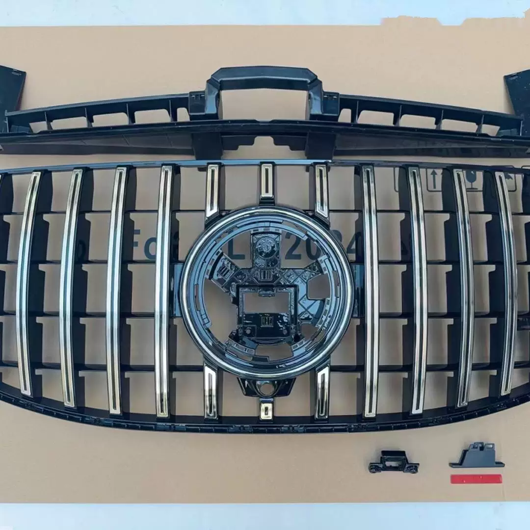 Подходит для 24 Mercedes-Benz X167 GLS400 GLS500 модифицированной вертикальной решетки GT, передней панели AMG