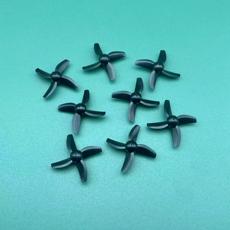 Propeller remote-controlled mini aircraft, handheld drone DIY quadcopter, crossing aircraft, 30mm forward and backward propeller blades