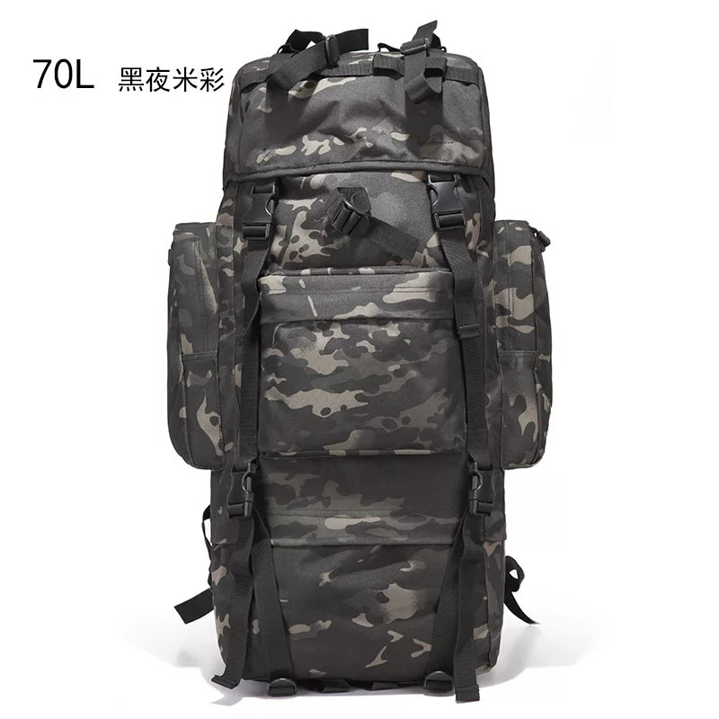 Extra large capacity backpack travel bag, men's tactical backpack, backpack, outdoor oversized travel mountaineering bag, waterproof