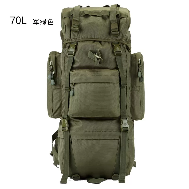 Extra large capacity backpack travel bag, men's tactical backpack, backpack, outdoor oversized travel mountaineering bag, waterproof