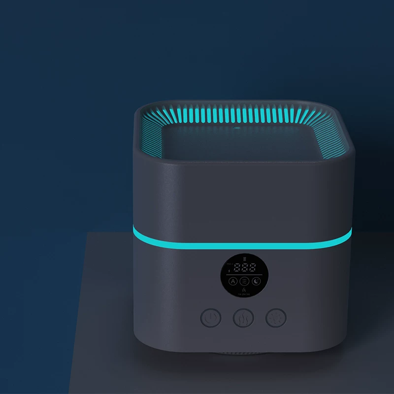 PM2.5 Очистка отрицательного ионного воздуха удаление пыли HEPA УФ -плазма и стерилизованная плазма граффити Wi -Fi Ароматерапия Увлажнитель