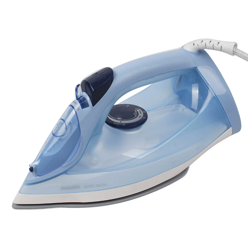 Philips Electric Iron Iron DST6001 Домохозяйственная паровая портативная рука с железной рукой с железной гладильной одеждой Удобная большая мощность 2000 Вт