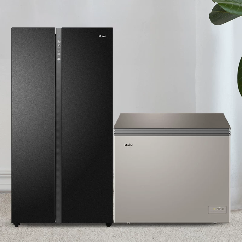 Холодильный шкаф Haier 651л (пара открытых холодильников по 200л)