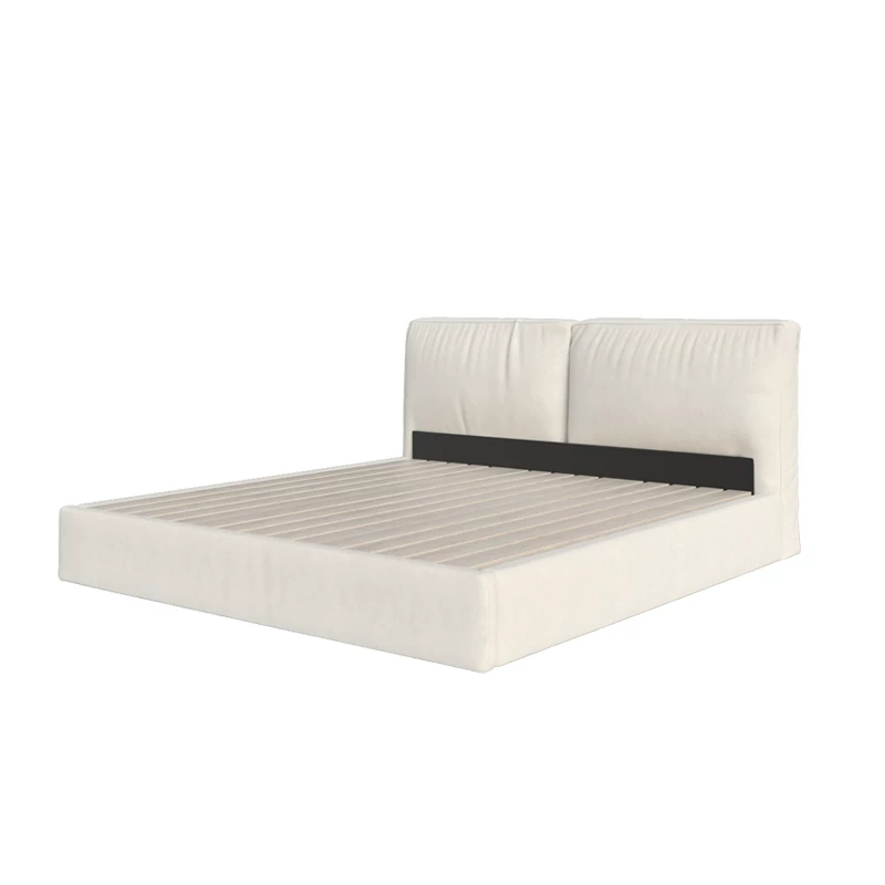 Sufan Shufan/Technology Clate Dream Dream Bed 侘 Retro 1,5 метра 1,8 метра двойная свадебная кровать с твердым деревом комфорт