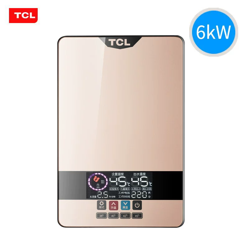 TCL То есть горячий электрический водонагреватель электрический домашний туалет небольшой душ быстро горячая горячая ванна